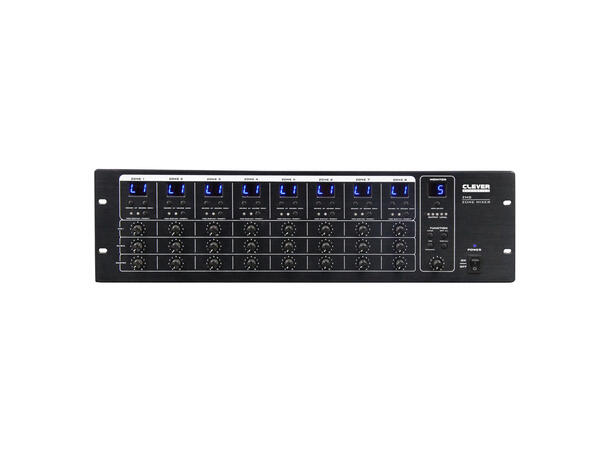CLEVER ACOUSTICS ZM8 matrisemikser 8+2 inn, 8 ut